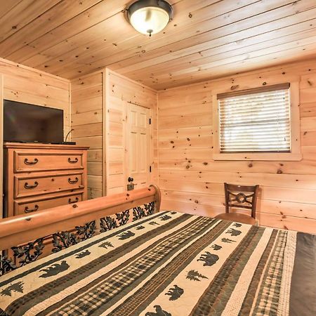 Private Sevierville Cabin With Mountain Views And Loft Exterior foto