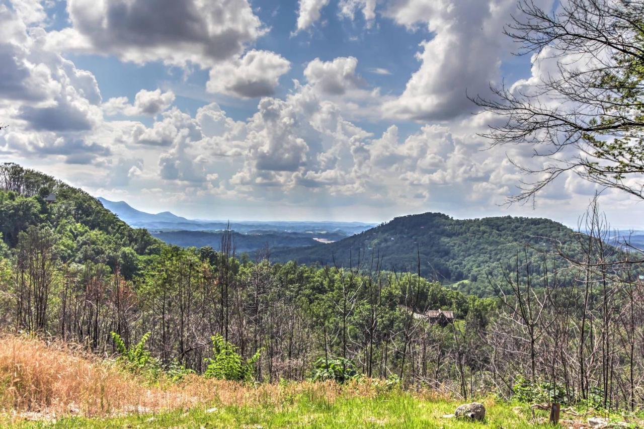 Private Sevierville Cabin With Mountain Views And Loft Exterior foto