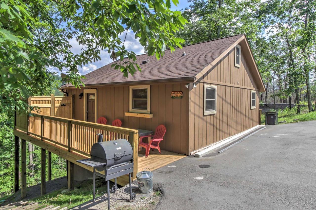 Private Sevierville Cabin With Mountain Views And Loft Exterior foto